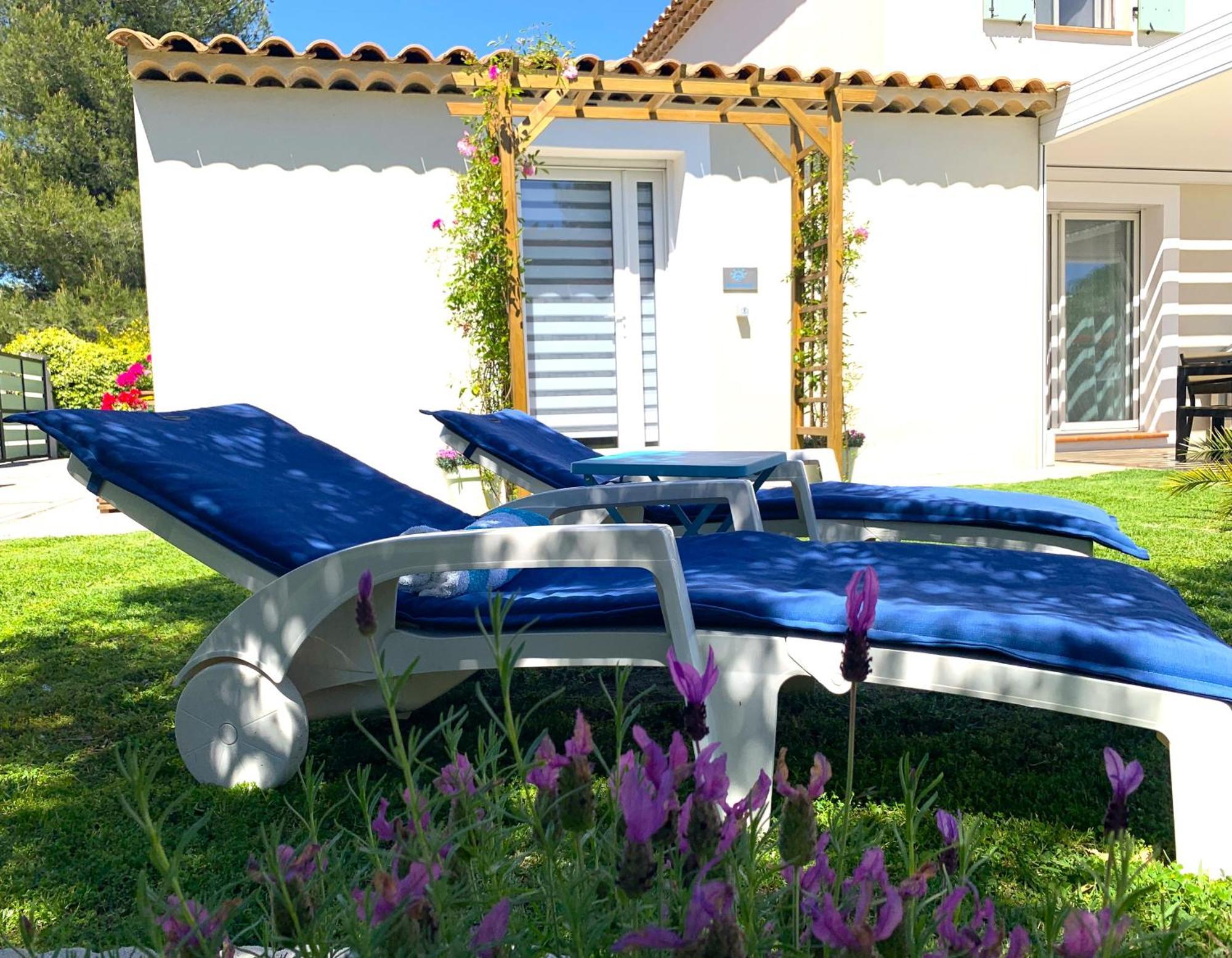 Chambre D'Hotes De Charme Merbleuesoleil Six-Fours-les-Plages Luaran gambar